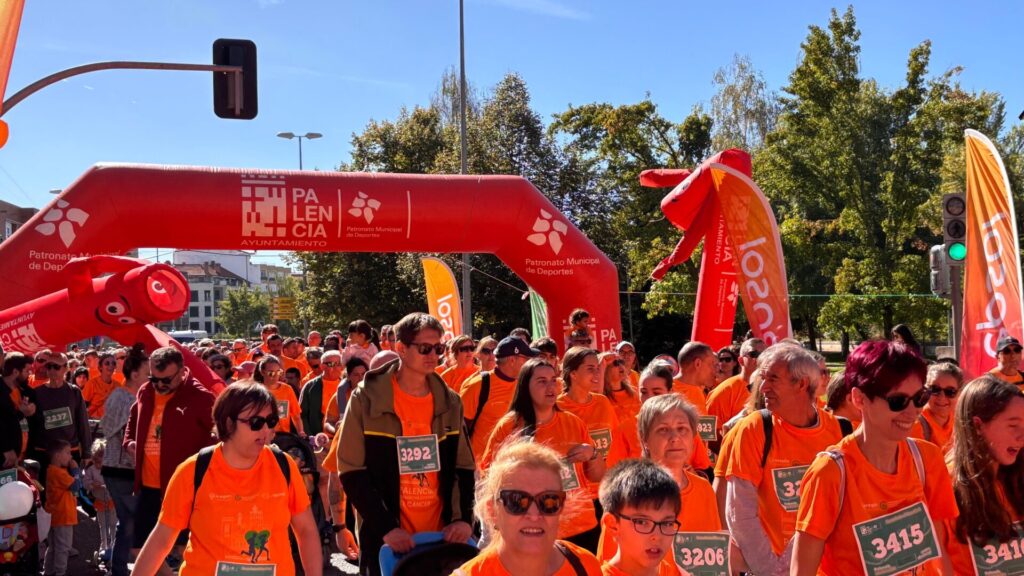 Carrera contra el Cáncer en Palencia 2025. Fotografía: Palencia en la Red