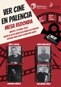 Cartel del Dia del cine español en Palencia