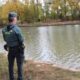 Guardia Civil en los entornos de la Dársena de Medina de Rioseco
