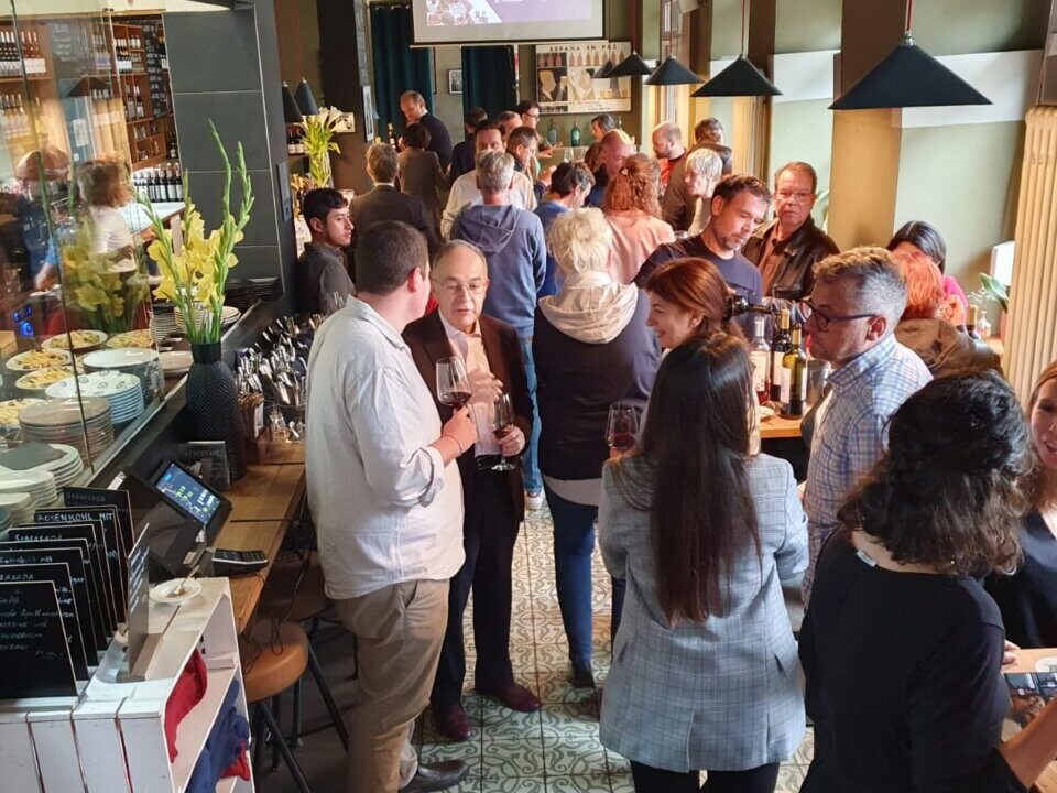 Evento de promoción de productos de Alimentos de Palencia en Berlín