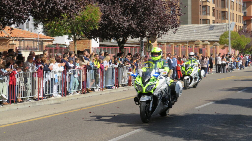 La Guardia Civil de Palencia celebra el Día del Pilar. Fotografía: Palencia en la Red