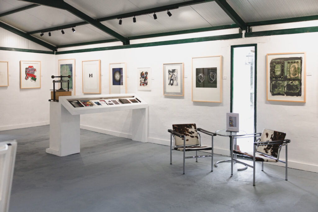 Mariano Olcese, creador de la galería. Fotografía: Lucía Burón Cabrero (ICAL)