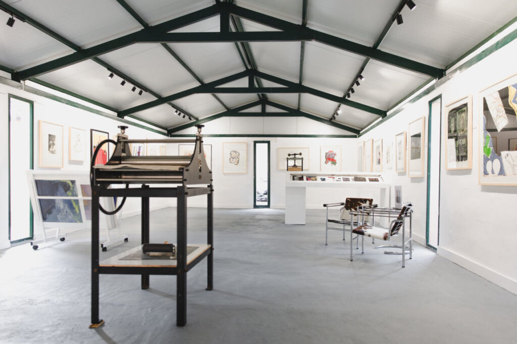 Mariano Olcese, creador de la galería. Fotografía: Lucía Burón Cabrero (ICAL)