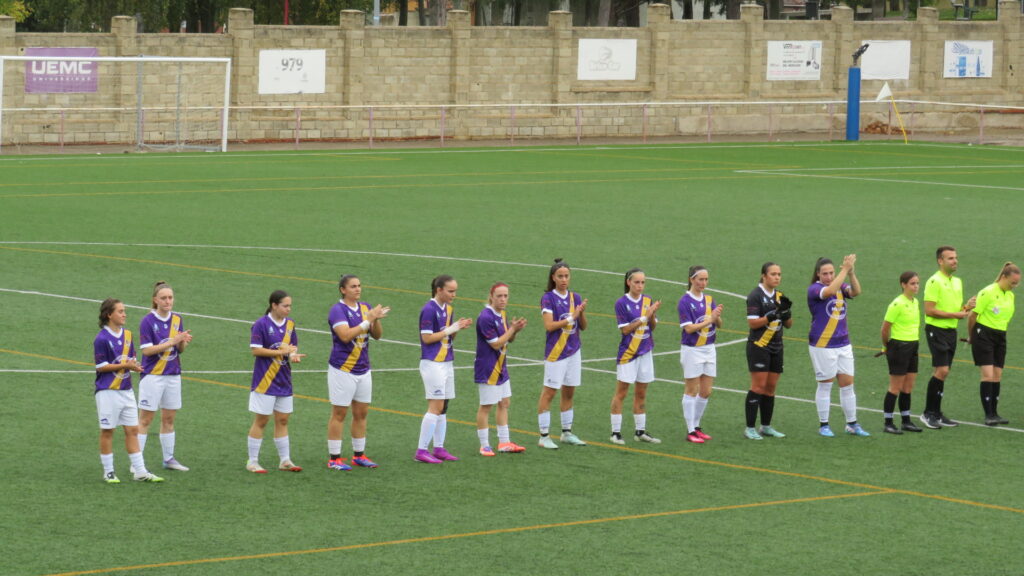 Palencia Fútbol Femenino contra el Zamora Amigos del Duero. Fotografía: Palencia en la Red