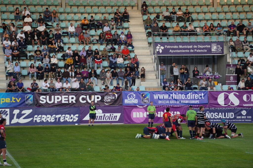 Primer partido de Castilla y León Iberians en Palencia. Fotografía: Palencia en la Red