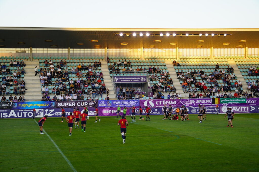 Primer partido de Castilla y León Iberians en Palencia. Fotografía: Palencia en la Red
