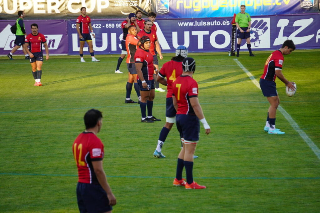 Primer partido de Castilla y León Iberians en Palencia. Fotografía: Daniel V.