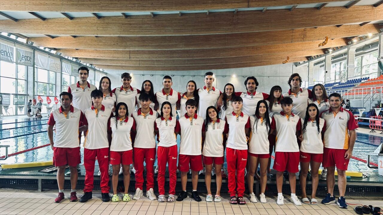 Selección de Castilla y León en el Campeonato de España por Comunidades de Salvamento y Socorrismo. Fotografía: RFESS