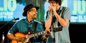 Concierto de Quique Gómez y su banda en el Festival Internacional de Jazz