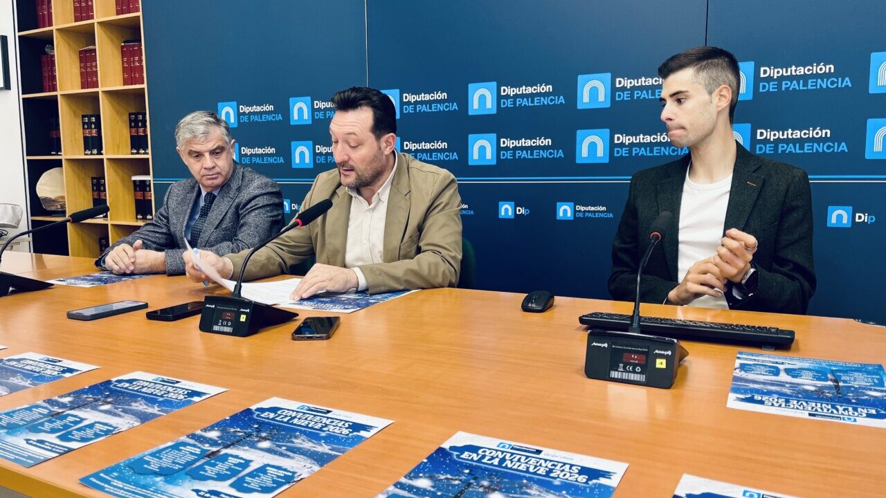 Presentación del programa Convivencias en la Nieve 2026 en Palencia