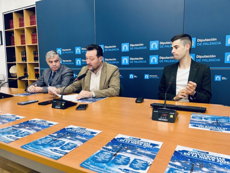 Presentación del programa Convivencias en la Nieve 2026 en Palencia