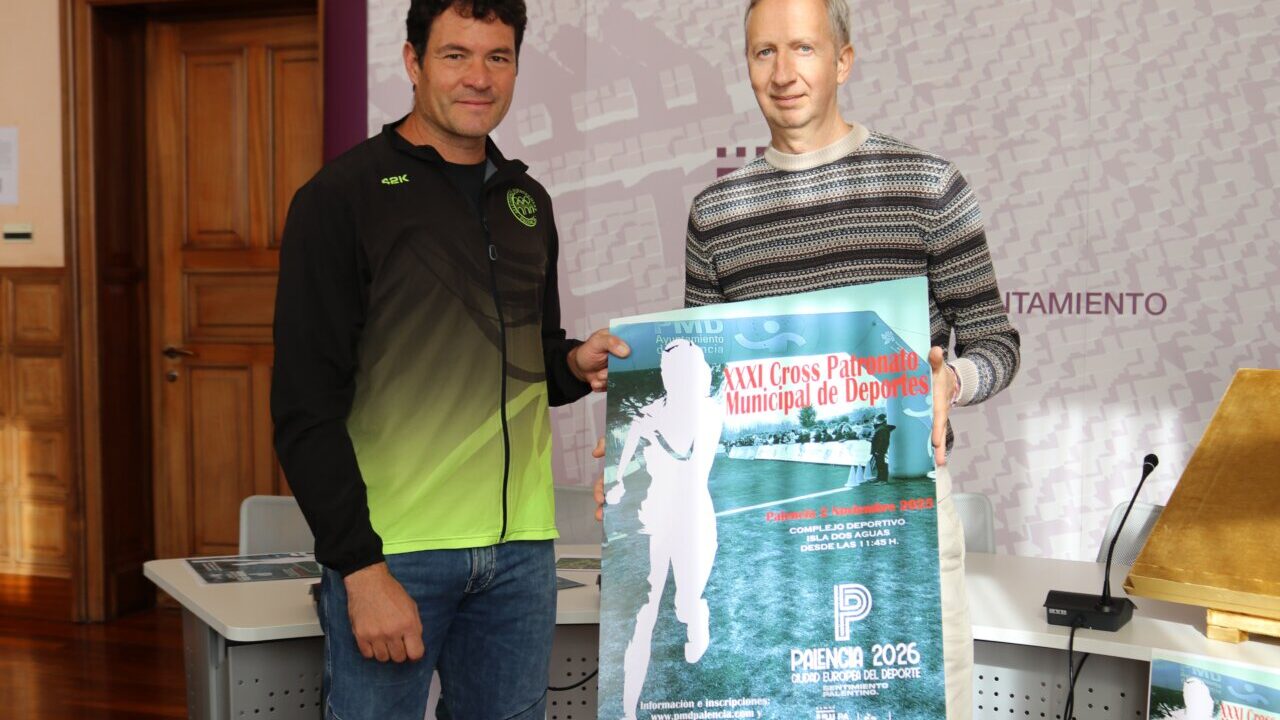 Presentación del XXXI Cross Patronato Municipal de Deportes en Palencia