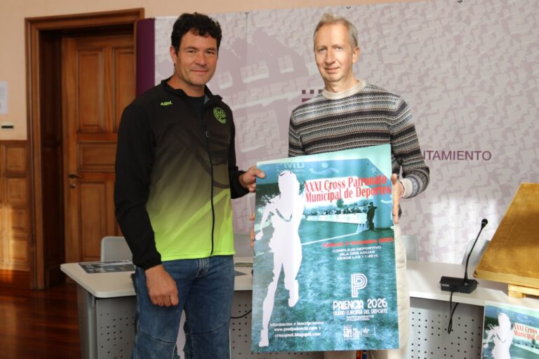 Presentación del XXXI Cross Patronato Municipal de Deportes en Palencia