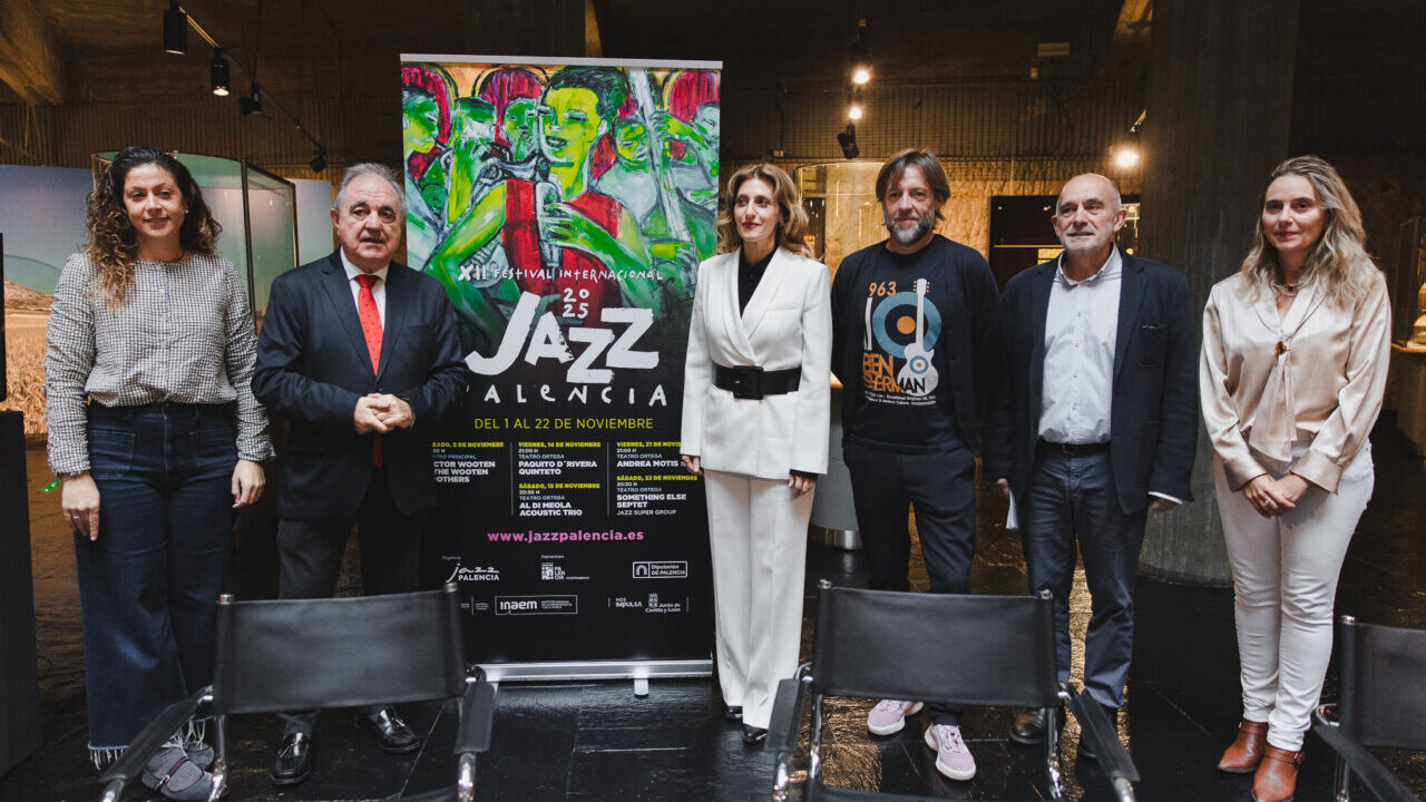 Presentación del Festival Internacional de Jazz en Palencia.