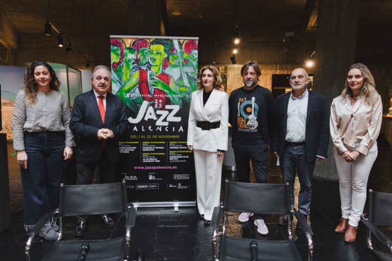 Presentación del Festival Internacional de Jazz en Palencia.