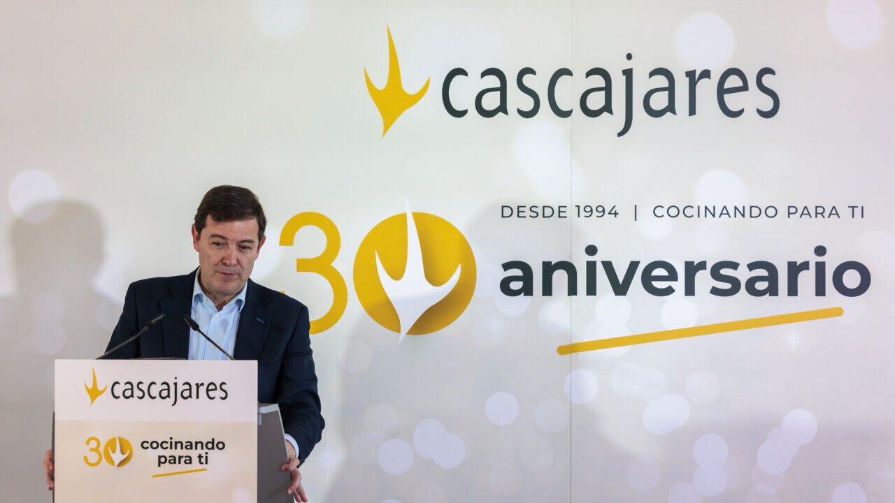 Alfonso Fernández Mañueco en el 30 aniversario de Cascajares