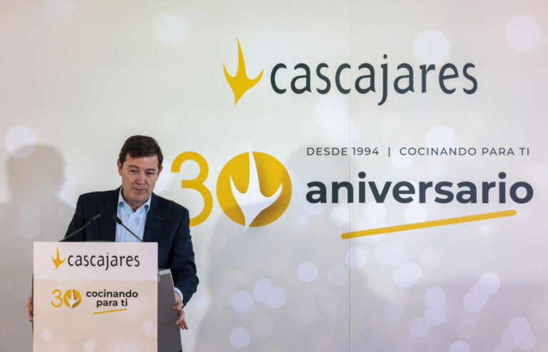 Alfonso Fernández Mañueco en el 30 aniversario de Cascajares