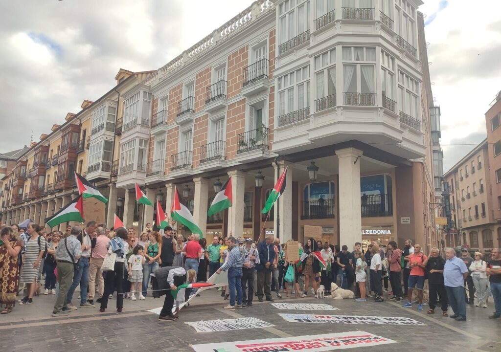 Movilización por Palestina en Palencia