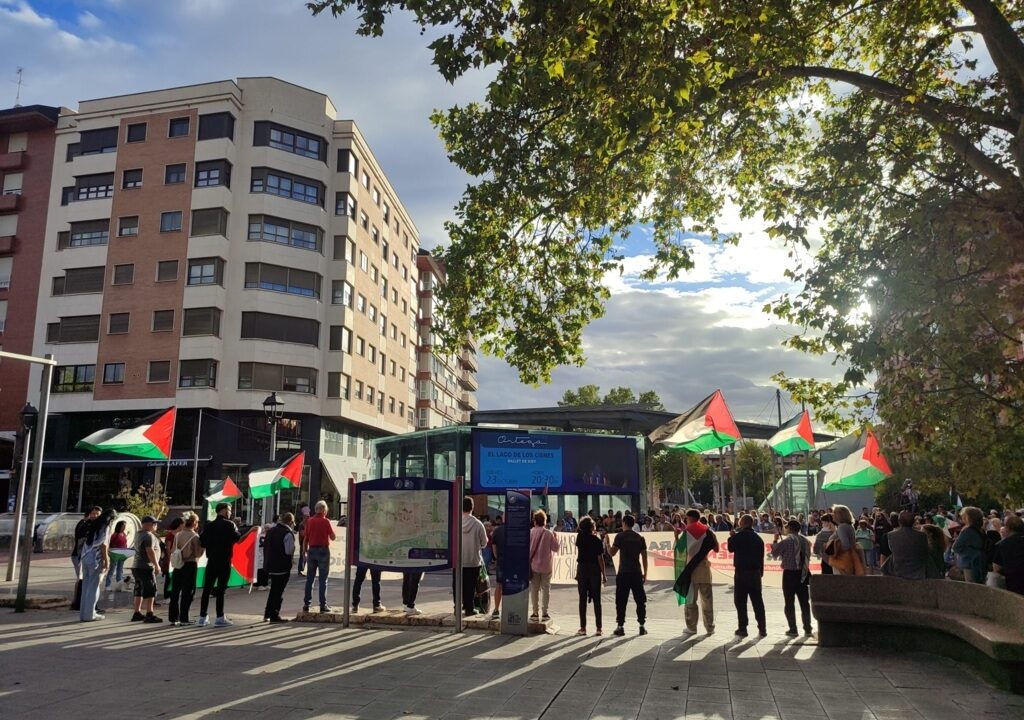 Movilización por Palestina en Palencia