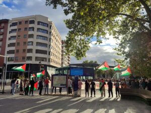Movilización por Palestina en Palencia