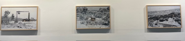 Fotografía de la exposición Veta de Óscar Navarro en el Museo de Palencia
