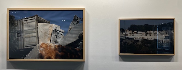Fotografía de la exposición Veta de Óscar Navarro en el Museo de Palencia.