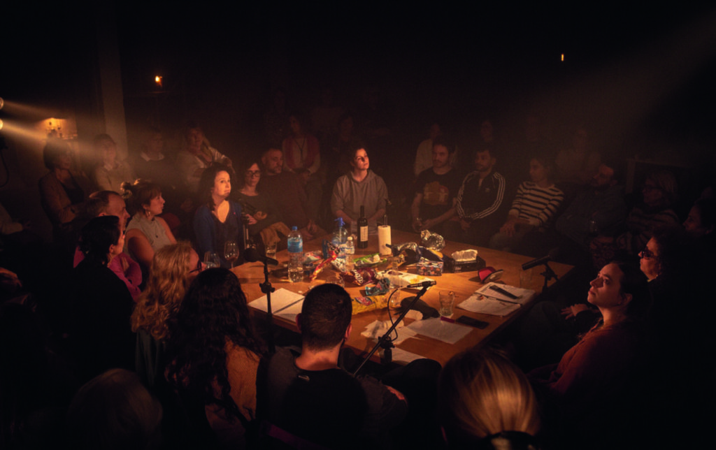 Escena de la producción teatral La Gaviota en el Teatro Principal