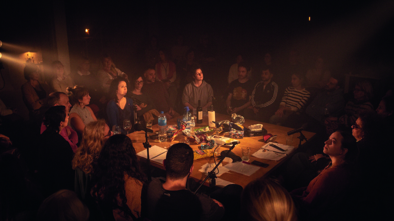 Escena de la producción teatral La Gaviota en el Teatro Principal