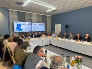 Reunión de empresarios y eurodiputados en Palencia sobre desarrollo económico