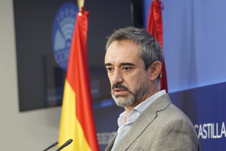 David Hierro de Vox hablando sobre presupuestos en Castilla y León