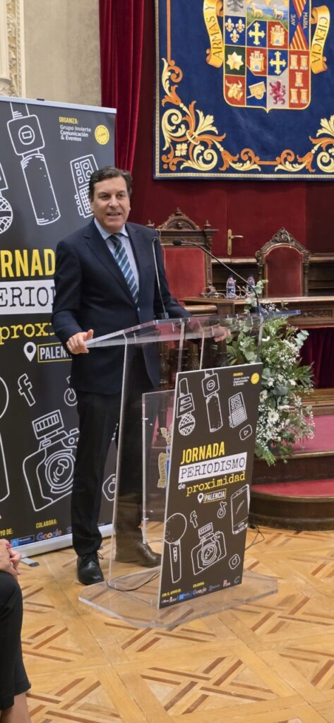 Ponente en la Jornada de Periodismo de Proximidad en Palencia