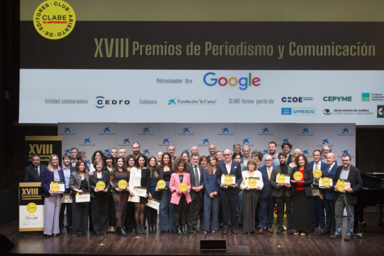 Gala de entrega de los XVIII Premios de Periodismo y Comunicación CLABE