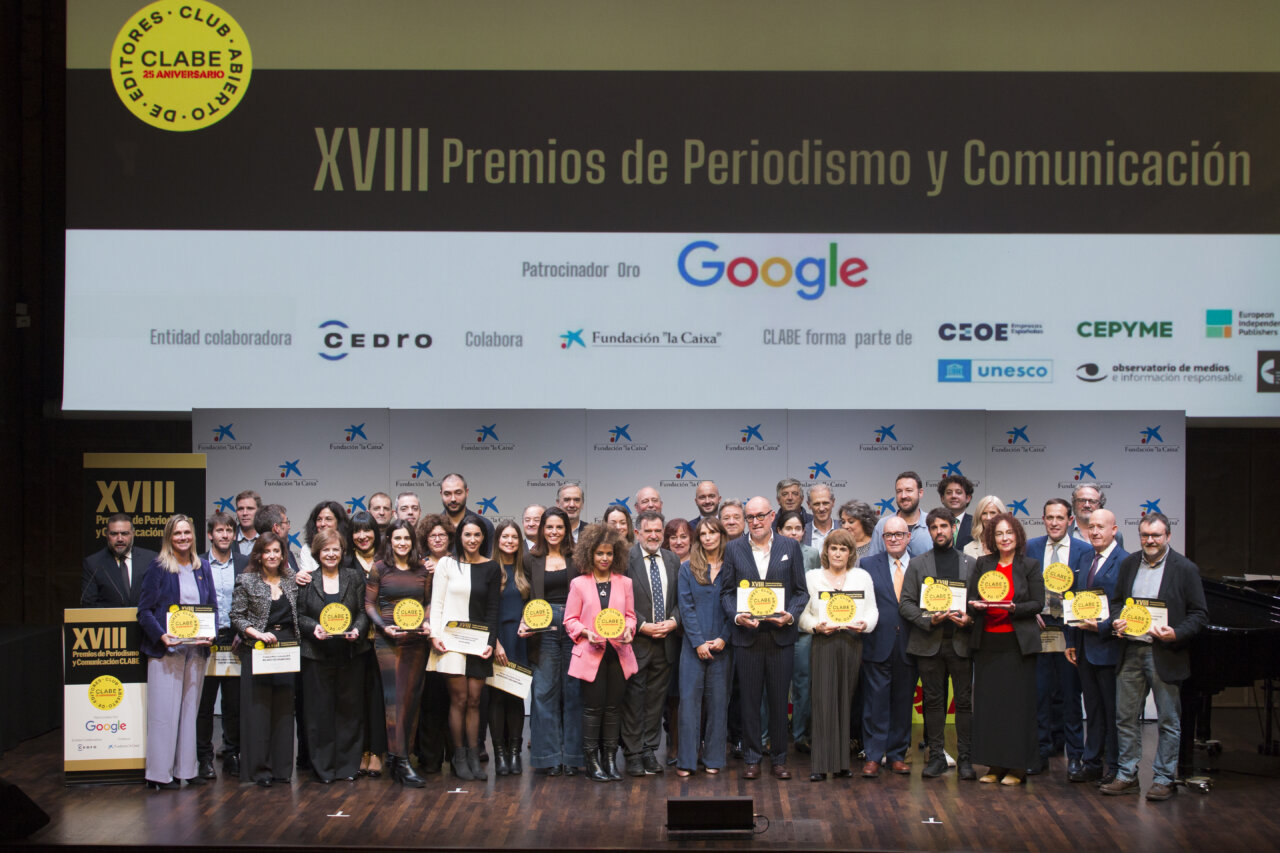 Gala de entrega de los XVIII Premios de Periodismo y Comunicación CLABE
