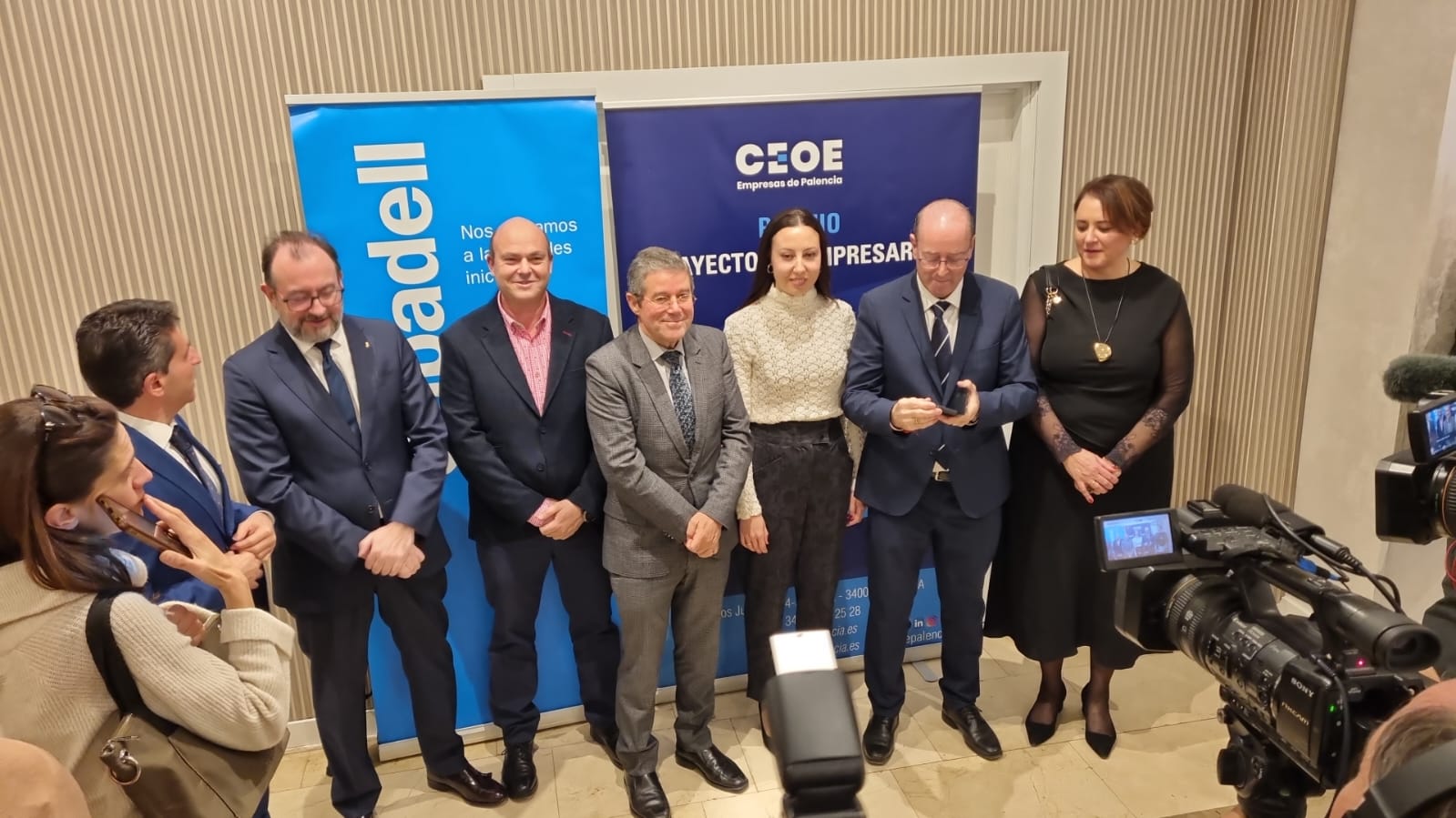 Premios CEOE Palencia para Construcciones Lesmes.