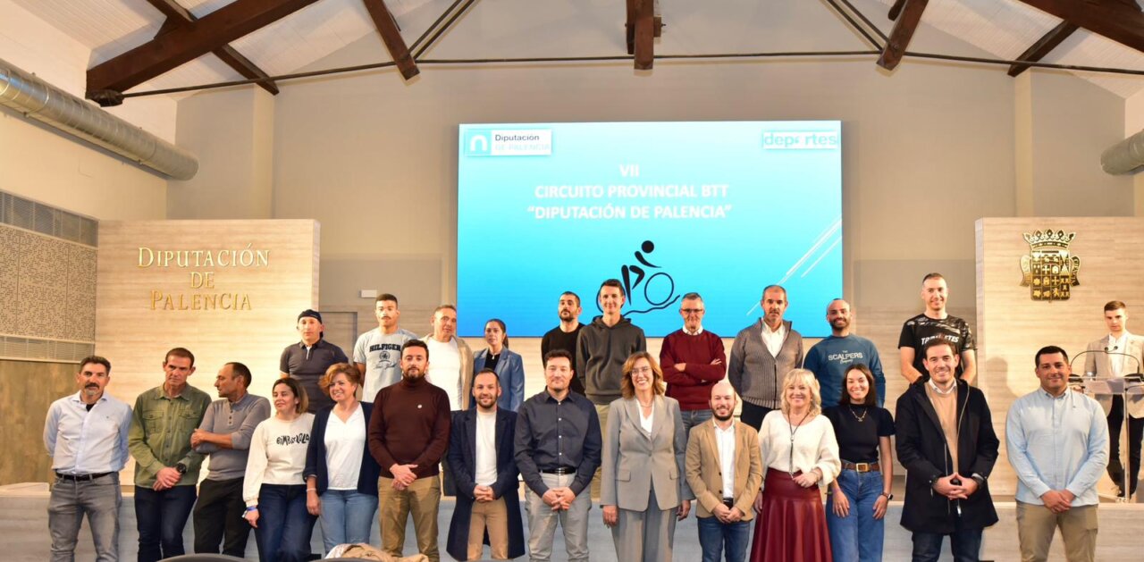 Entrega de premios a los ganadores de los circuitos provinciales en Palencia.