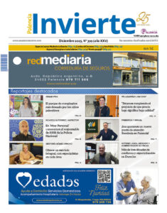 Portada del periódico Palencia Invierte de diciembre de 2025. Edición 399
