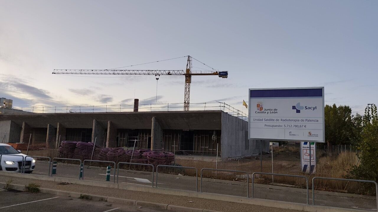 Construcción de la Unidad Satélite de Radioterapia en Palencia