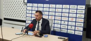 Entrenador Lezkano en rueda de prensa tras partido en Zamora