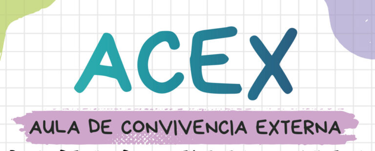 Logo del aula de convivencia externa ACEX del Ayuntamiento de Palencia