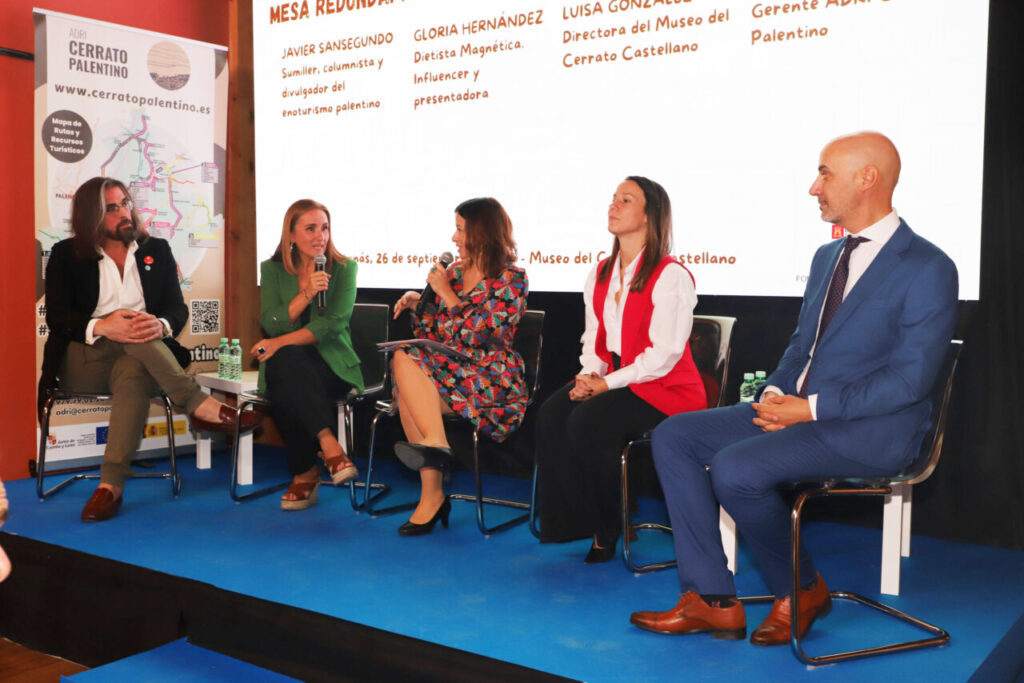 Panel de discusión en la gala del ADRI Cerrato Palentino