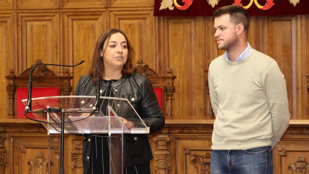 Rueda de prensa del Ayuntamiento sobre pantallas acústicas en Palencia