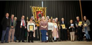 Grupo de personas en la celebración de San Millán en Baltanás
