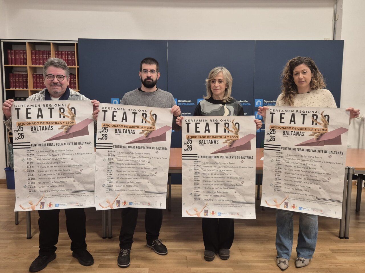 Presentación del XV Certamen Regional de Teatro Aficionado en Baltanás
