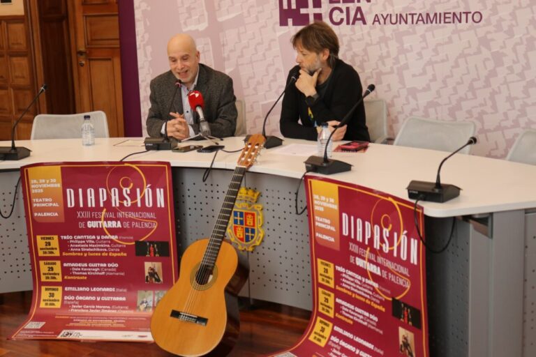 Presentación del XXIII Festival Internacional de Guitarra Diapasión en Palencia