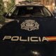 Coche de la Policía Nacional en una operación en Palencia