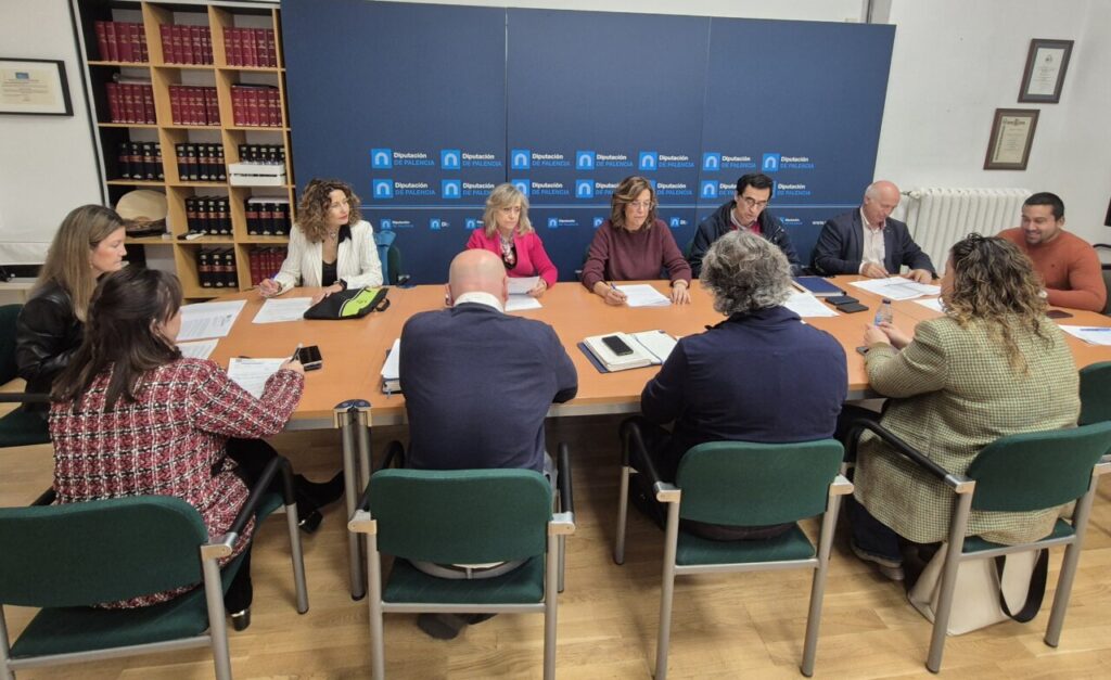Reunión de la Junta de Gobierno de la Diputación de Palencia en noviembre de 2025