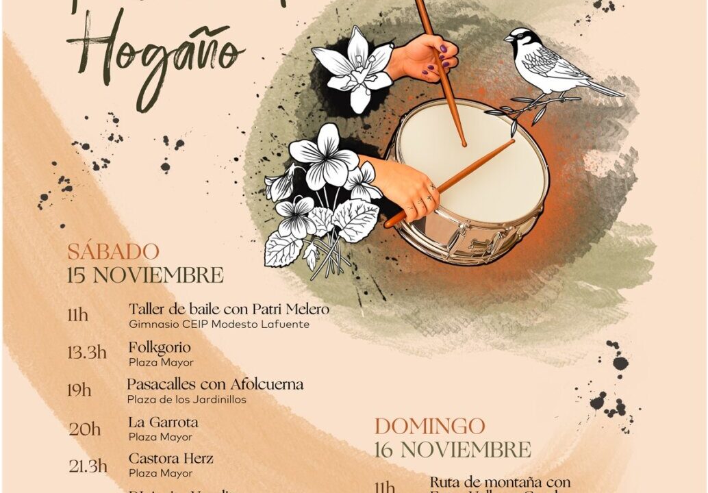 Cartel de la Juntada de Folklore de Hogaño en Cervera de Pisuerga