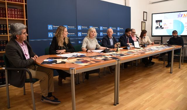 Presentación del Festival de Cine Aguilar con Luis Zahera y Fernando Cayo