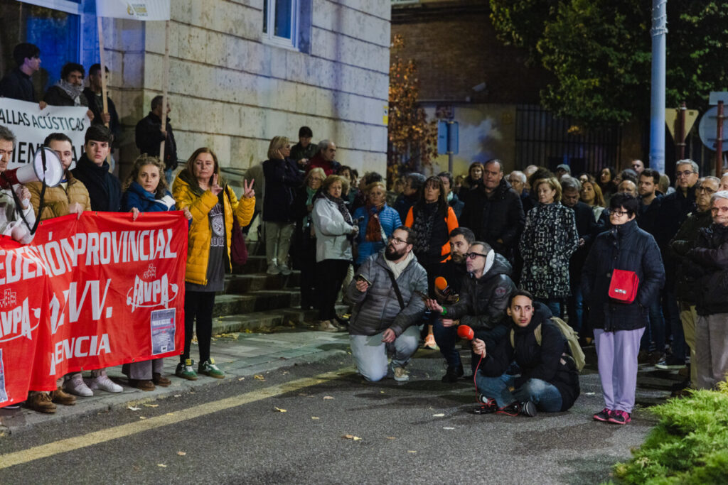 Concentración en Palencia por el soterramiento de las vías ferroviarias
