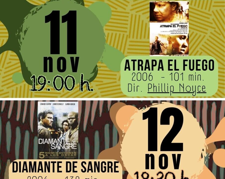 Cartel de la XIV Muestra de Cine Africano en Palencia